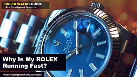 rolex running fast|rolex running fast adjustment.